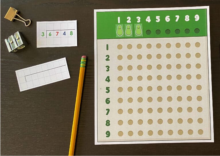 Montessori Long Division: How to Use Racks and Tubes (+ Sample Question ...