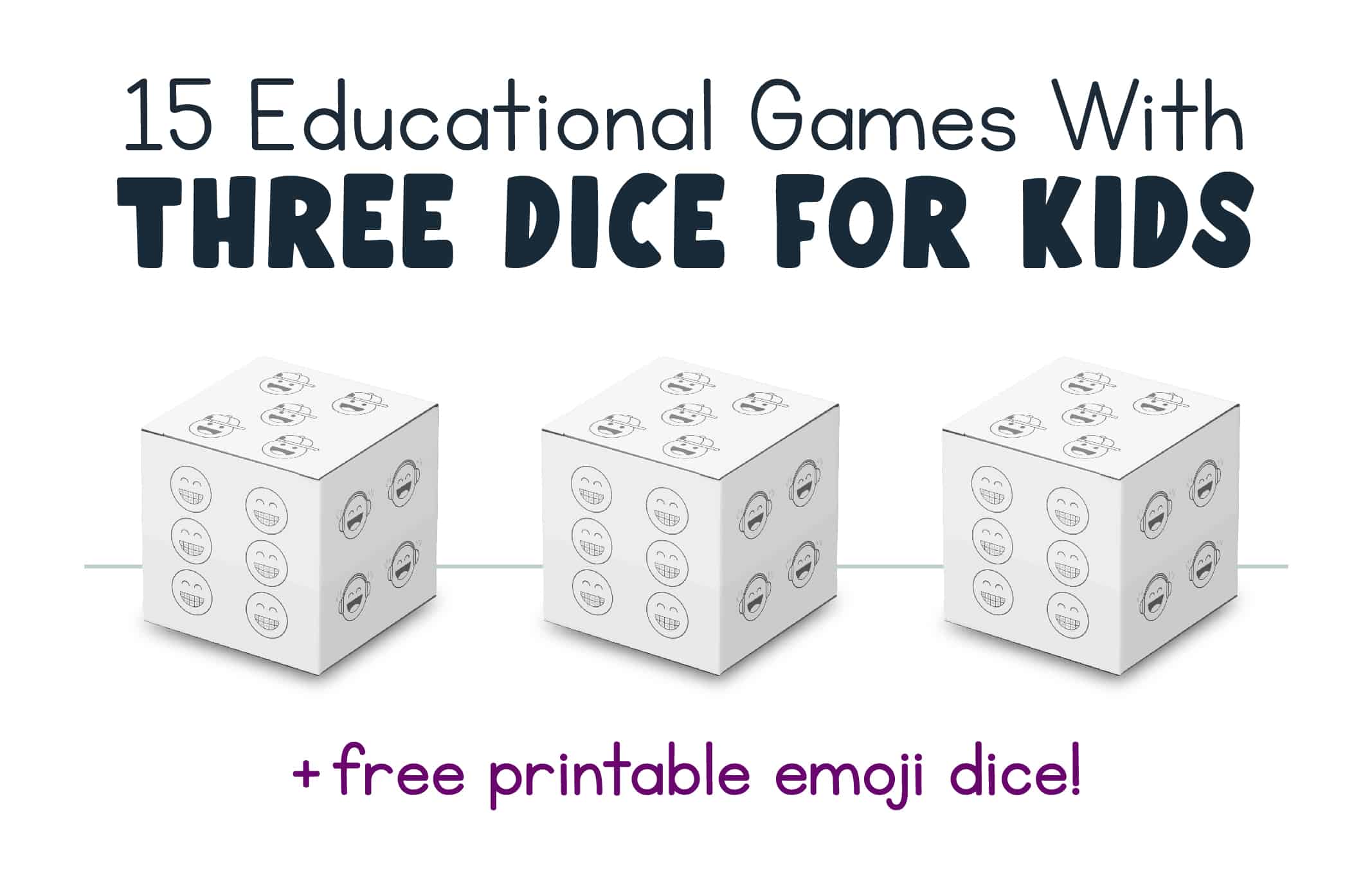 How To Play Easy Math Games Using Dice - Top Notch Teaching