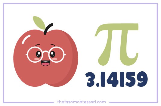 Here's another rebus puzzle with answer included. There's an image of a red apple with a smiling face and glasses beside the math symbol for pi and the number 3.14159. Take a guess at the answer!