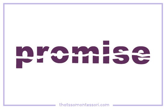 The answer to this easy rebus puzzle with is revealed at the end of this blog. The word 'promise' is written but the word is split into two with a jagged line making separation in each letter of the word.