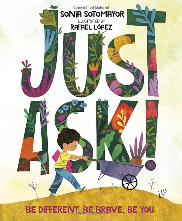 An image of the cover Just Ask, a helpful picture book for 5th graders.