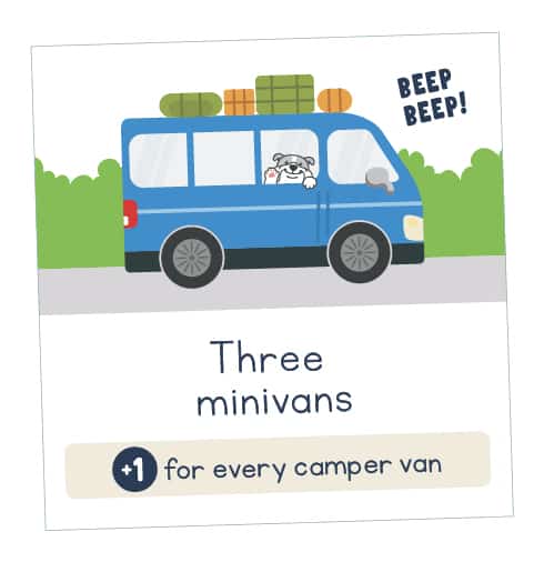 Another one of the 36 game cards available in this neighborhood walk scavenger hunt game.