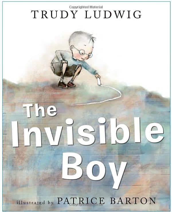 An image of the cover of The Invisible Boy, a good book for 5th graders.