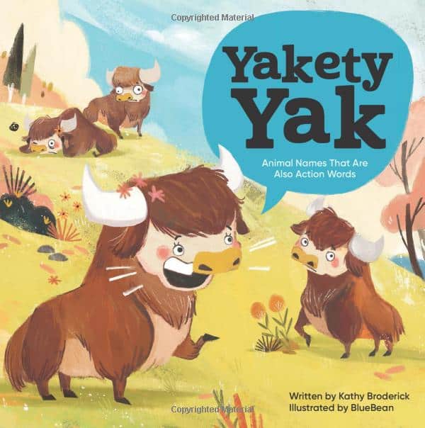An image of the cover of Yakety Yak, a great picture book for 5th graders.