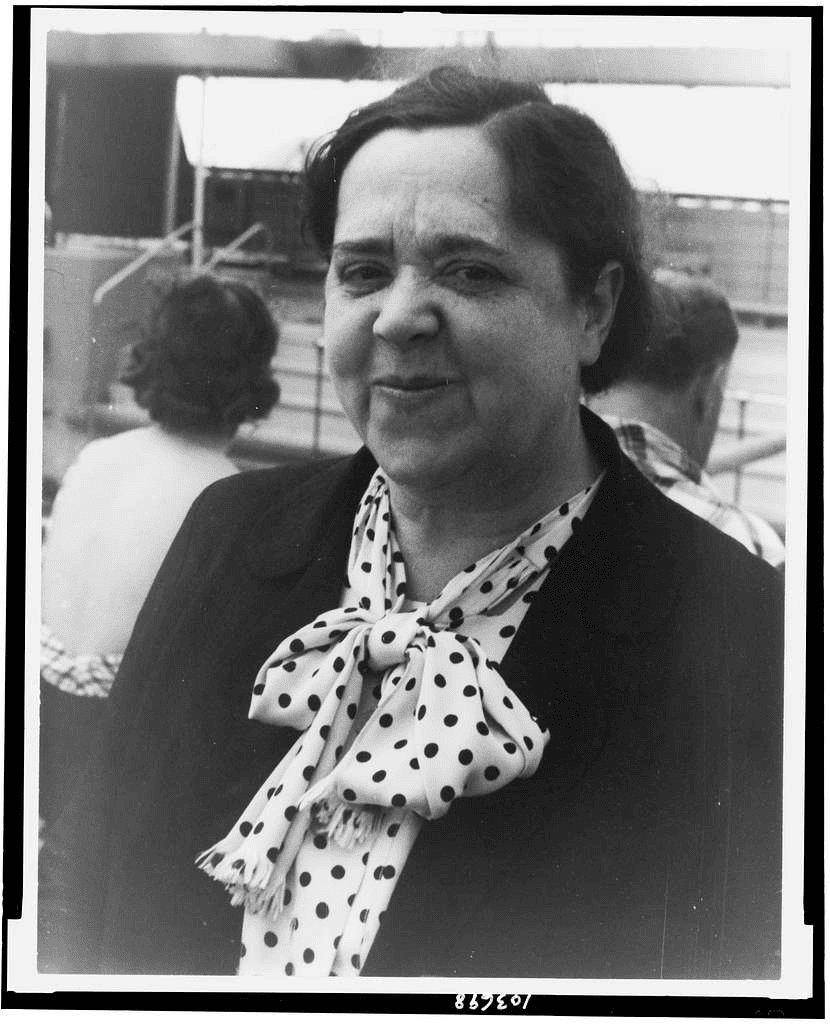 A portrait of Elsa Maxwell, who's birthday was on May 24 - the same day as National Scavenger Hunt Day!