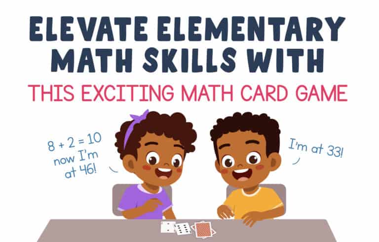 Elevate Elementary Math Skills with This Exciting Math Card Game