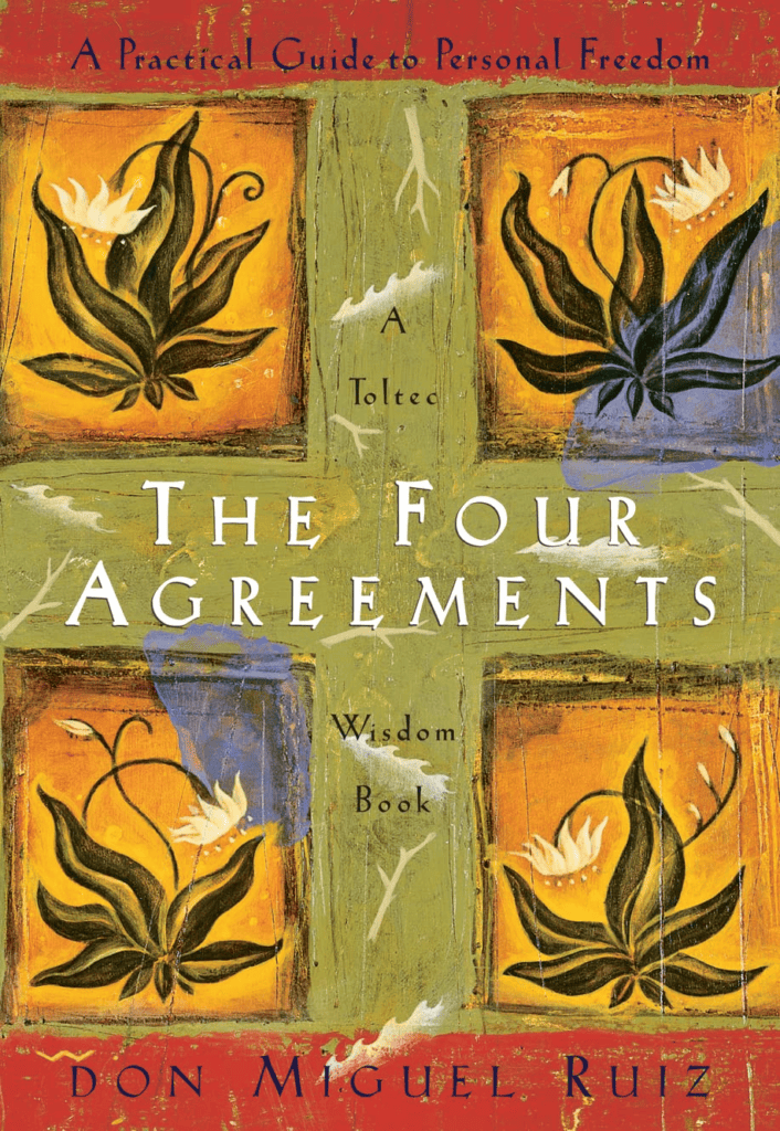 An image of the cover of the book The Four Agreements.