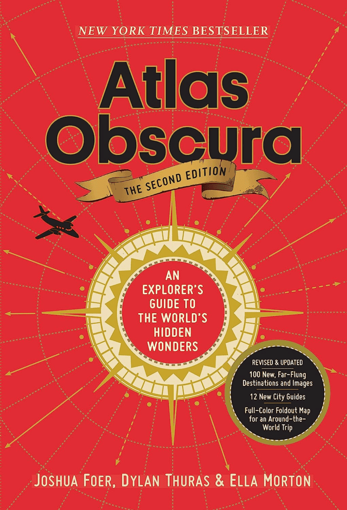An image of the cover of the book Atlas Obscura.