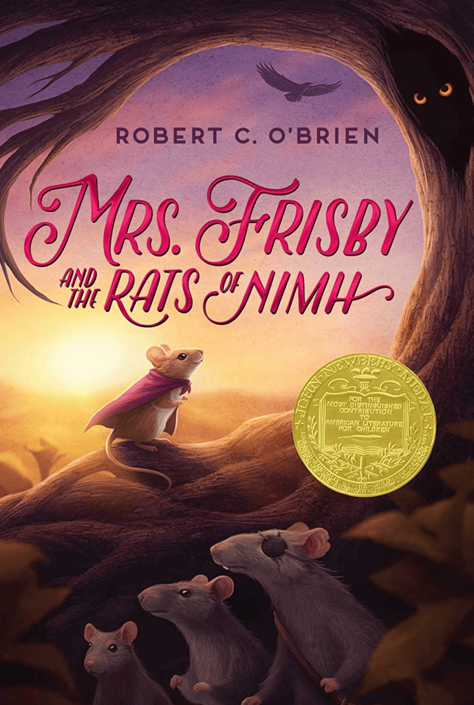 An image of the cover of the book Mrs. Frisby and the Rats of Nimh.