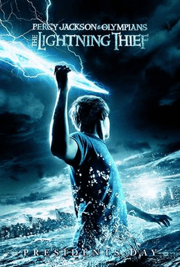 An image of the book cover Percy Jackson & The Olympians: The Lightning Thief.