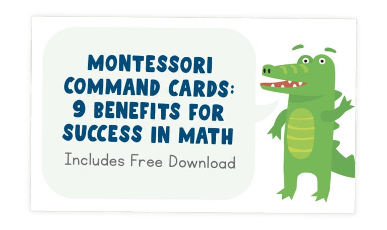 Math Made Easy: 9 Montessori Command Card Benefits