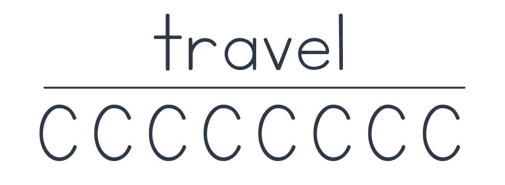 Paying close attention to the location of words will help solve this rebus puzzle for kids. The word 'travel' is written with a line underneath it and then underneath that line the letter 'C' is written horizontally 8 times. This is a type of vacation you may want to try.