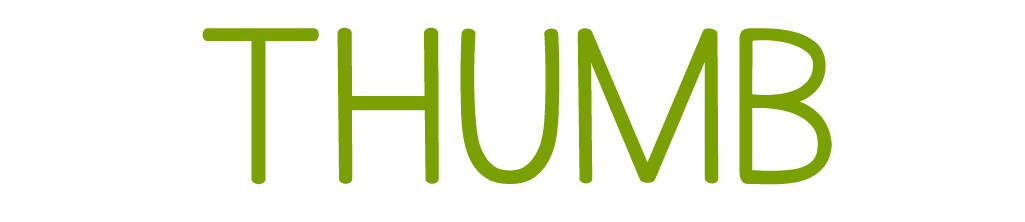 This rebus puzzle for kids shows the word 'THUMB' written in green. If you like gardening you may know this answer!