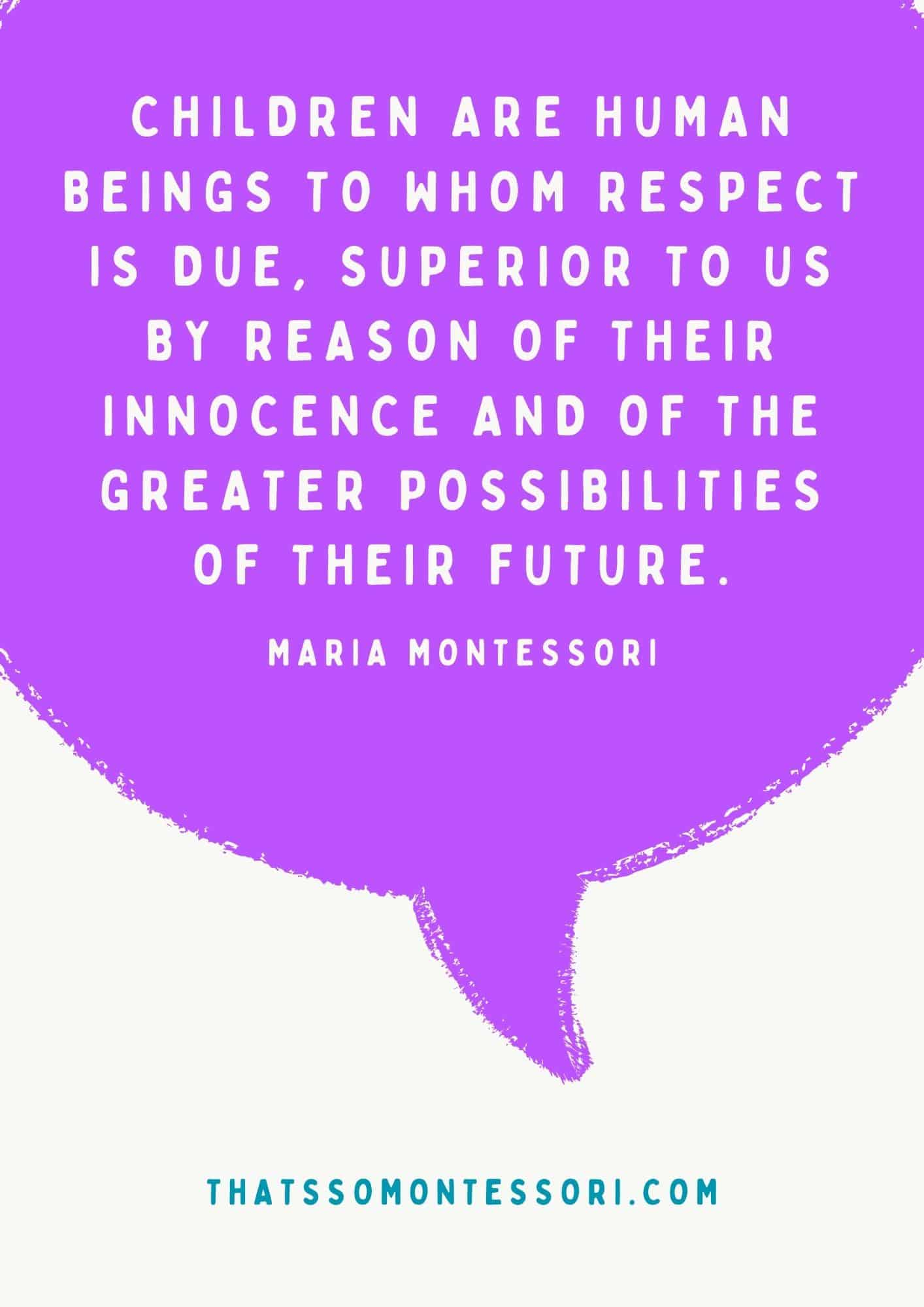 77 Montessori Quotes to Fuel Your Child's Success Story Now - That's So ...