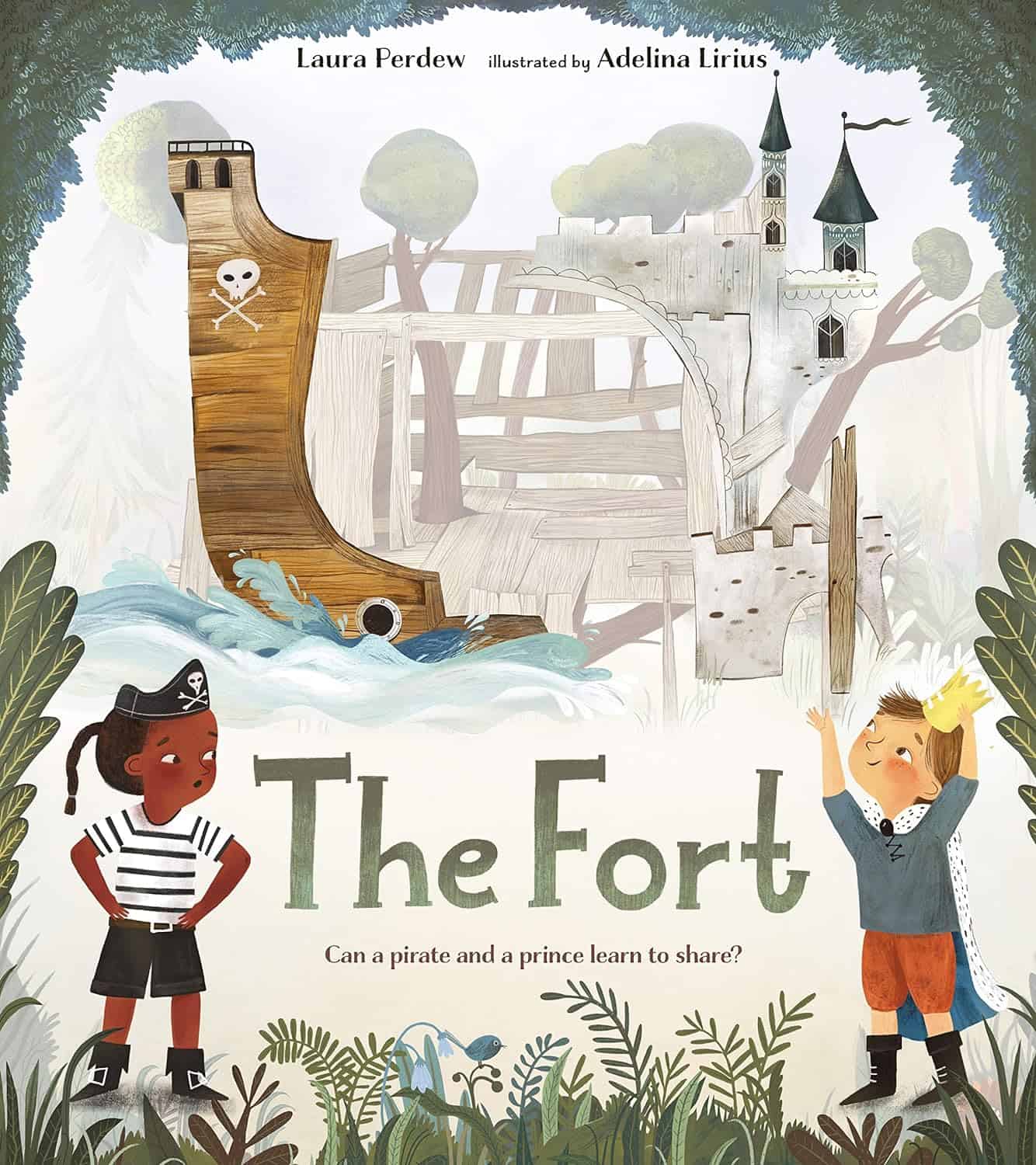 The cover of The Fort, a great picture book with rich vocabulary.