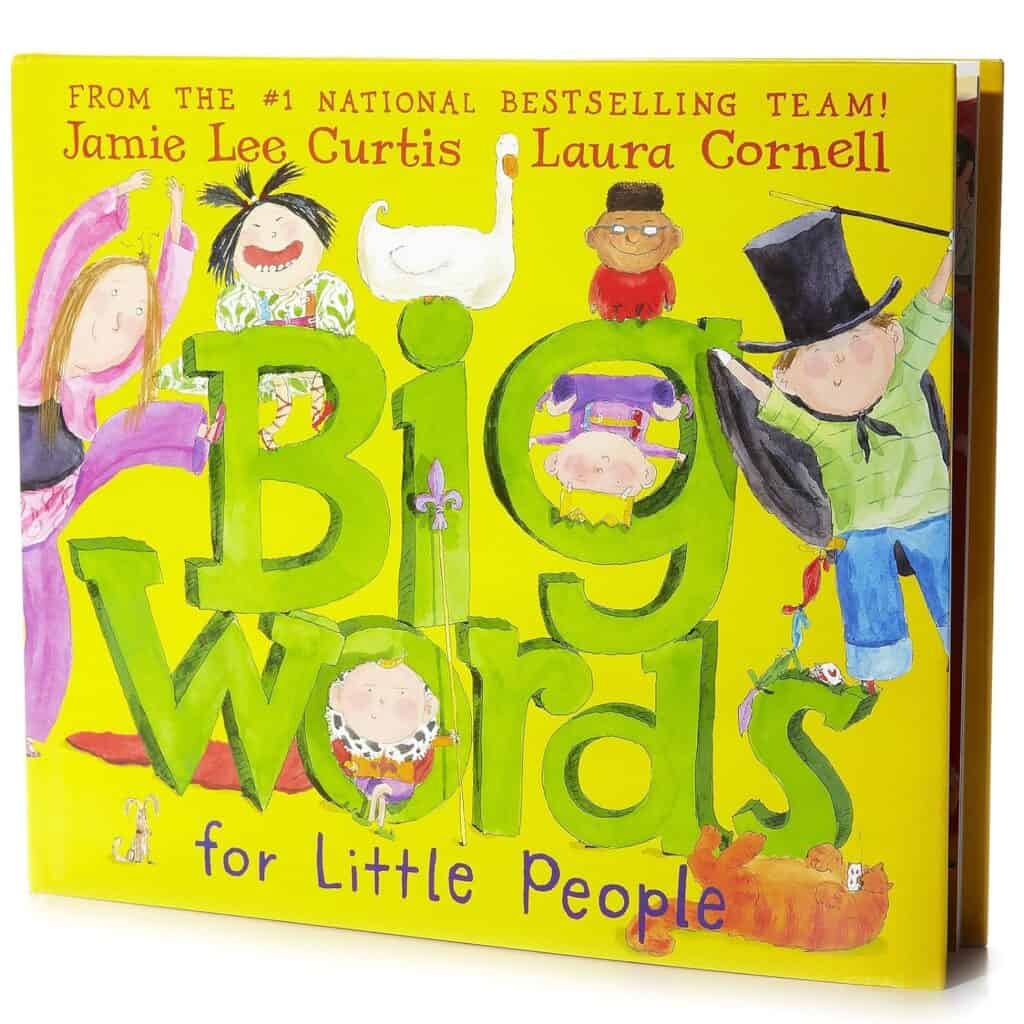 The book cover for Big Words for Little People.