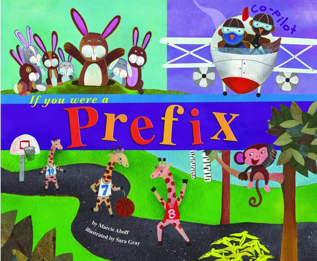 This is a picture book with rich vocabulary. The image shows the cover of If You Were A Prefix.
