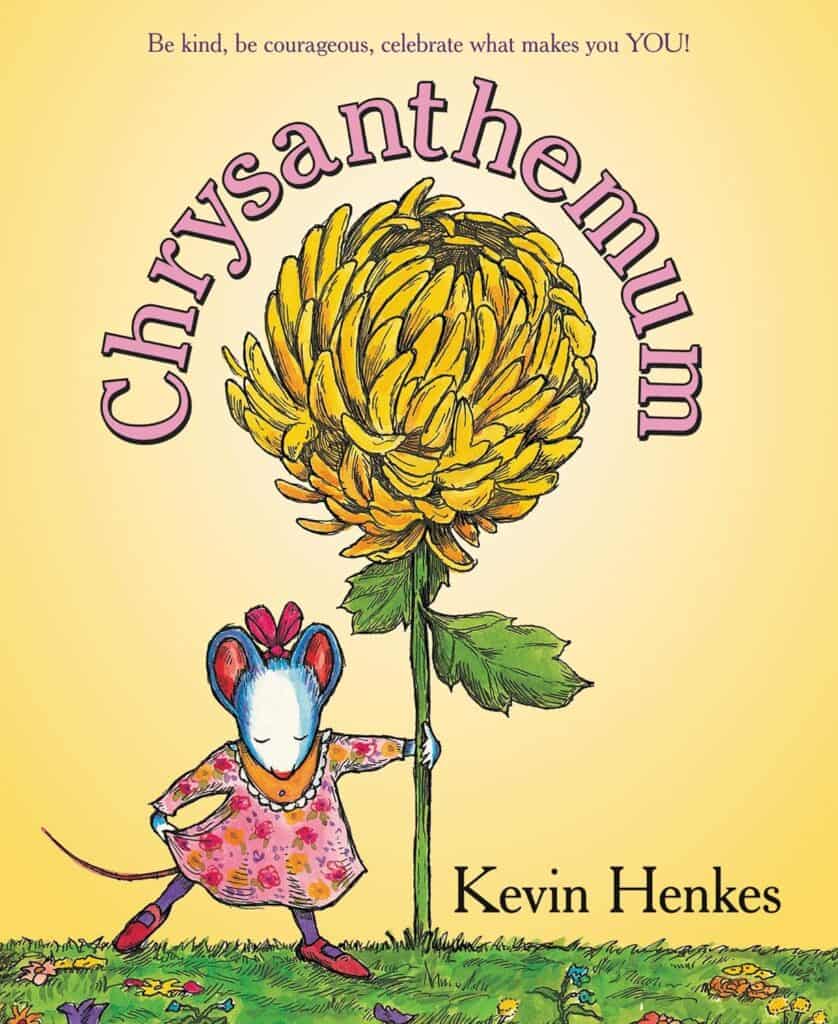 The cover for the book Chrysanthemum.