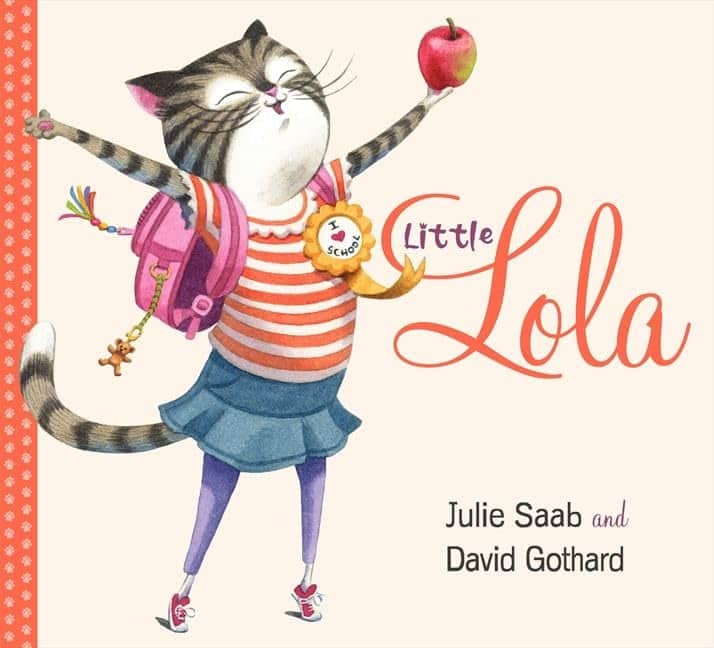 A picture of the cover of 'Little Lola' which is one of the great cat books for kids.
