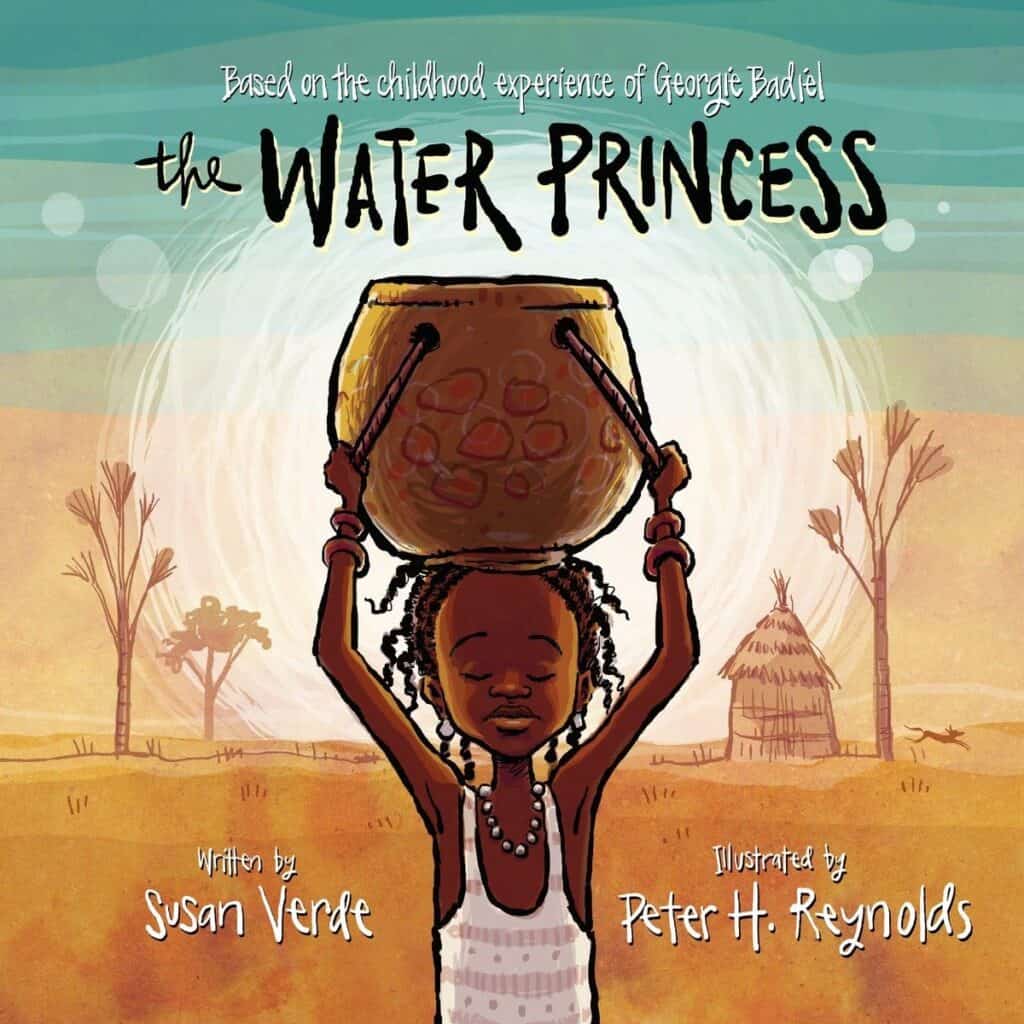 The cover of a book for kids titled The Water Princess.