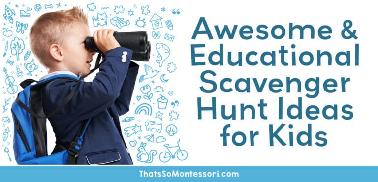 15 Awesome and Educational Scavenger Hunt Ideas for Kids