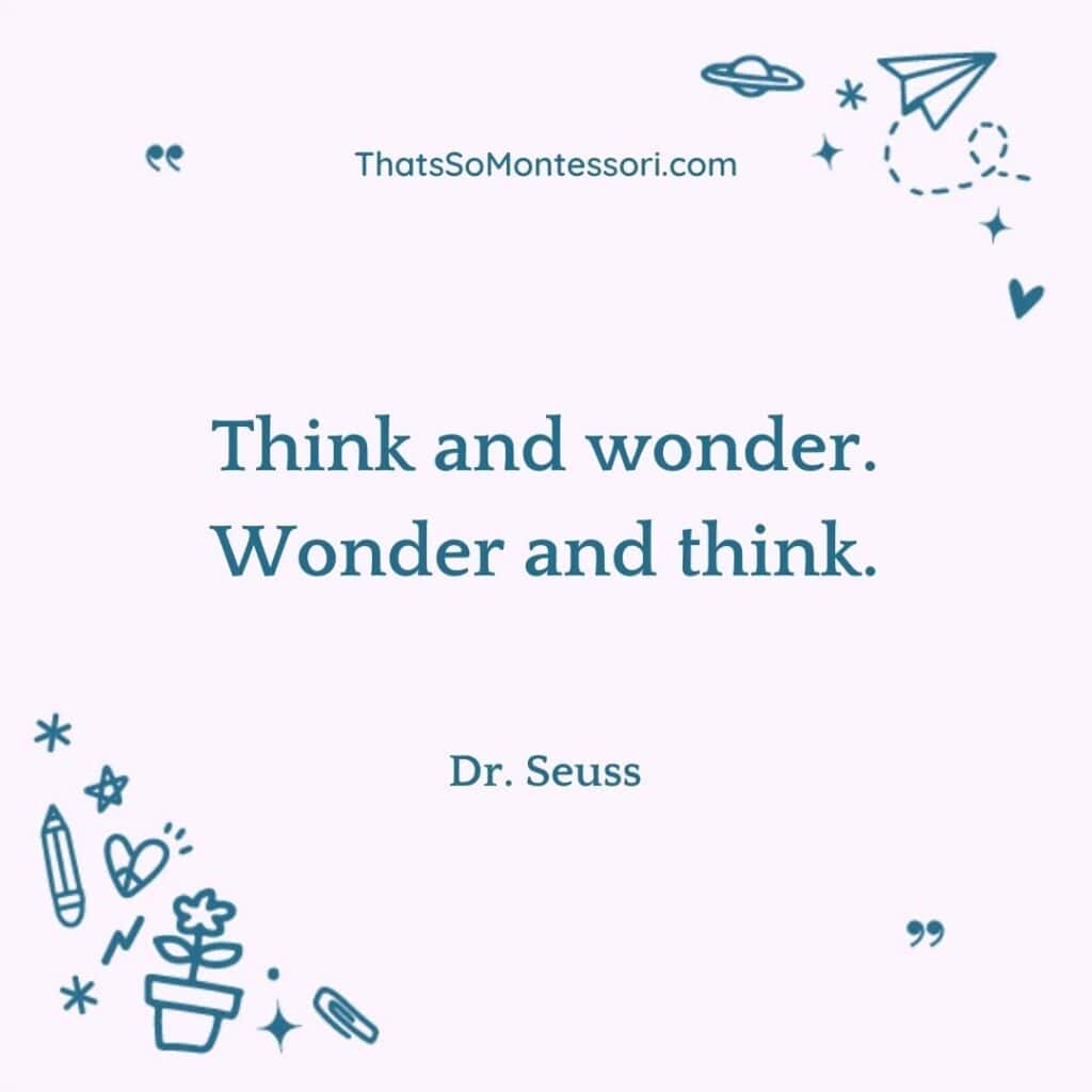 A short quote for students by Dr. Seuss.