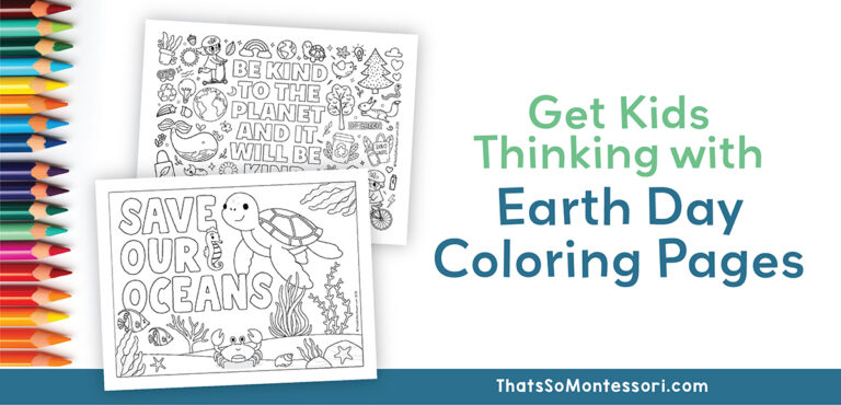 How to Use Earth Day Coloring Pages to Get Kids Thinking