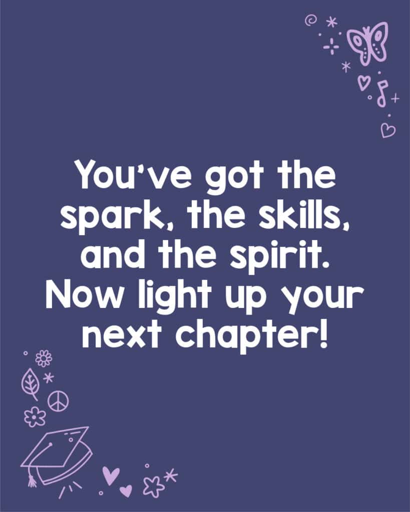 A very nice message for any graduate to get them excited about the future.