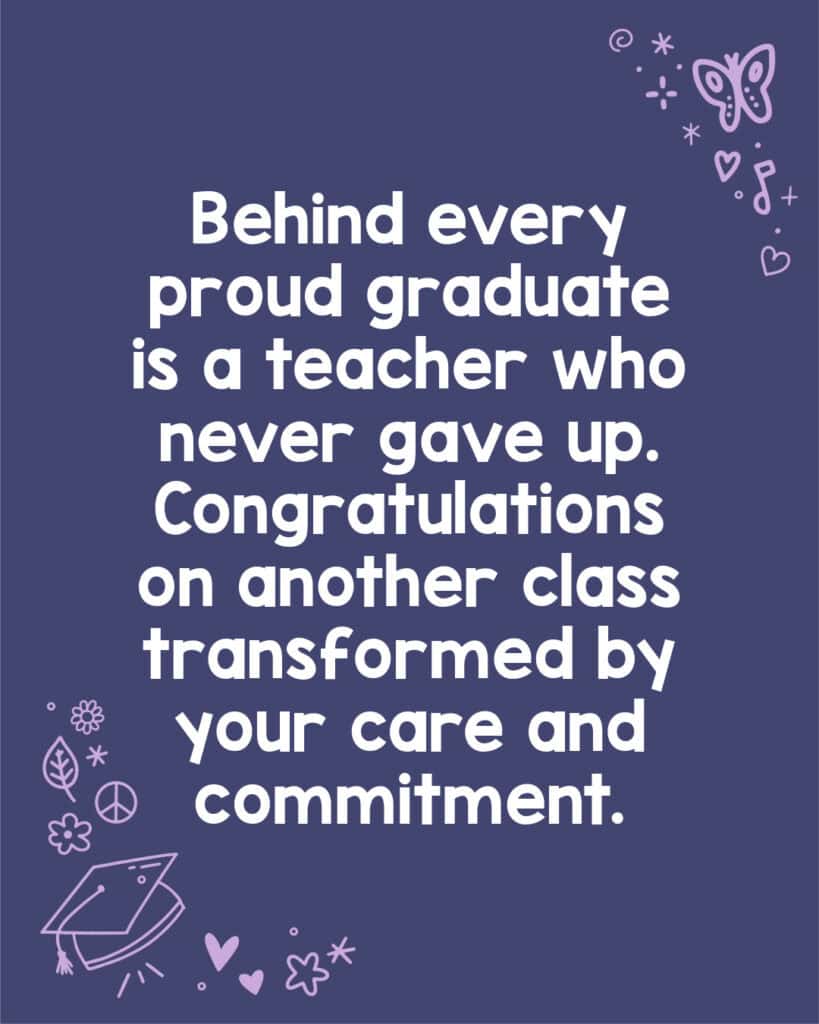 Some great graduation congratulations messages to share with elementary teachers.