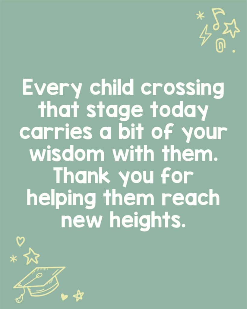 Some great graduation congratulations messages to share with elementary teachers.