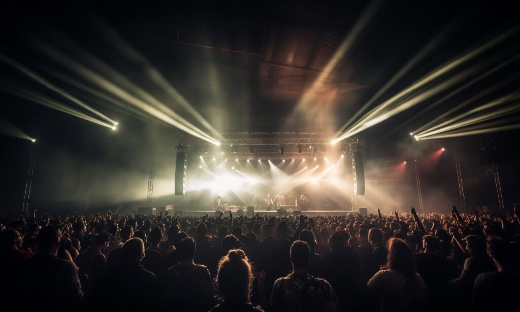An image of a concert.