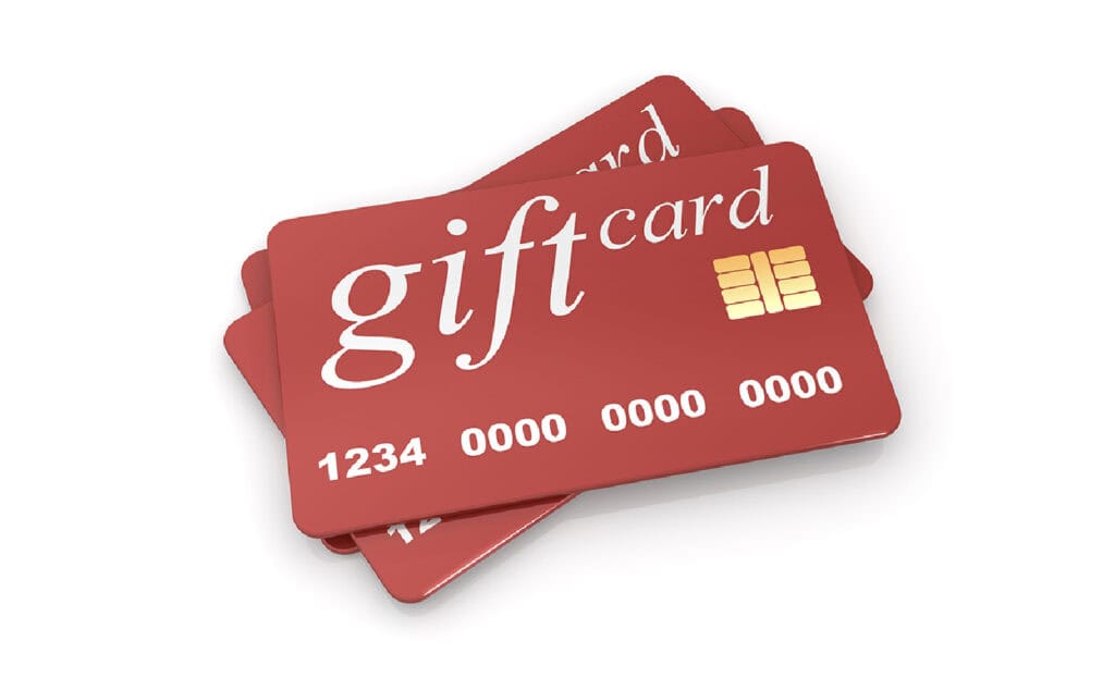 An image gift card, an excellent choice for graduation gift for a tween.