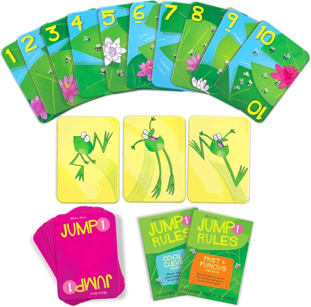 Jump is a great math card game for elementary students.