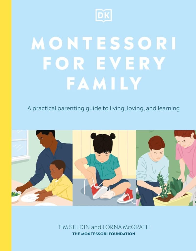 The cover of Montessori For Every Family.