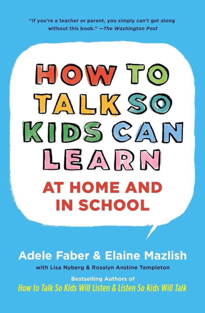 The cover of 'How to Talk So Kids Can Learn.' This is one of those great parenting books that deserves a place on your bookshelf.