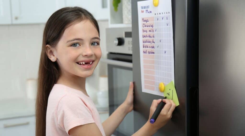 Children building independence with everyday practical life activities.